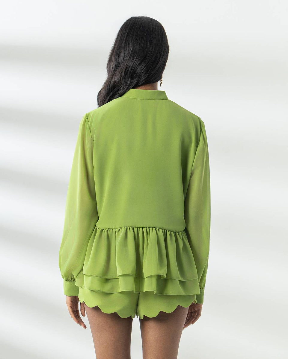 Mira Co-ord Set - Green – Arabellaa