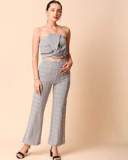 Grey Tube and Pants Co-ord Set