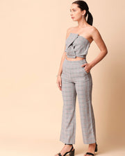Grey Tube and Pants Co-ord Set