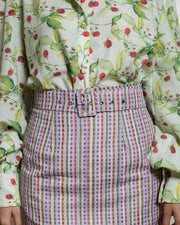 Oversized Sleeves Printed Shirt