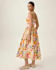 Jolene Midi Dress Floral