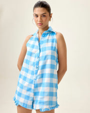 Anya Playsuit Blue