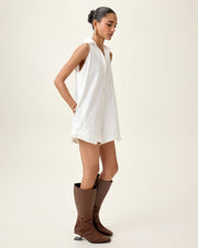 Anya Playsuit White