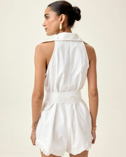 Anya Playsuit White