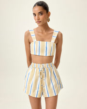 Lucia Ivy Crop to Beige