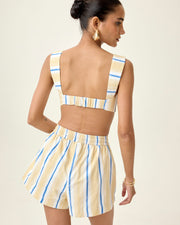 Lucia Ivy Crop to Beige