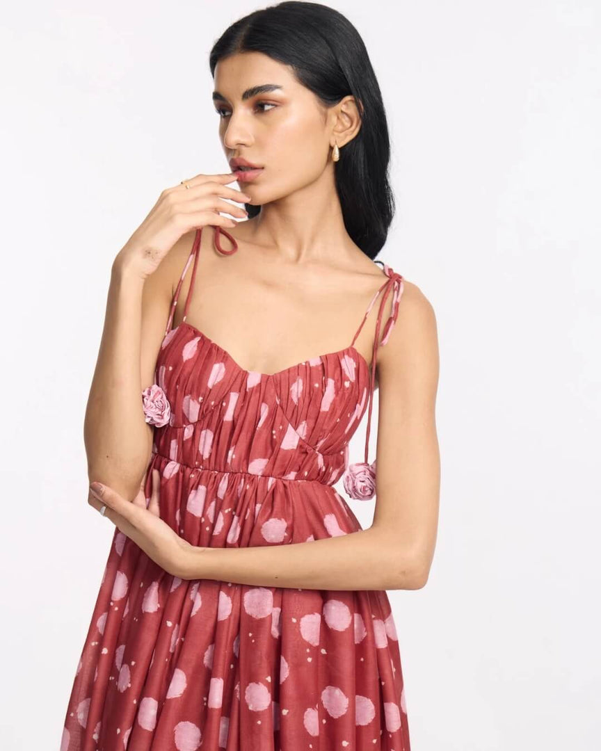 Zelia Midi Dress