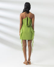Rene Ruffle Mini Dress