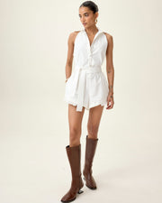 Anya Playsuit White