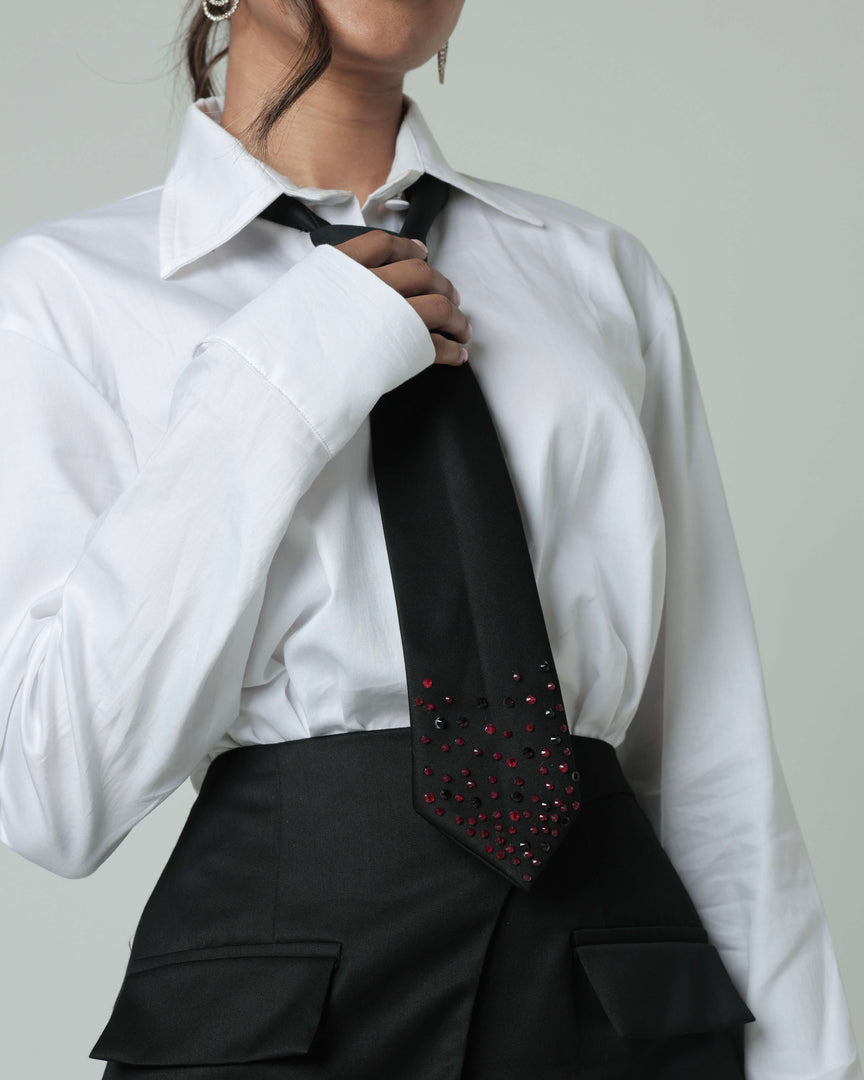 Embellished Tie