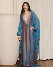 Tissue Embroidered Kaftan