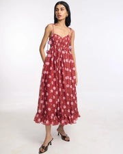 Zelia Midi Dress