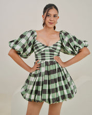 Dora Midi Dress - Green