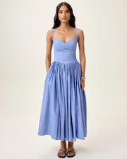 Jolene Midi Dress Blue