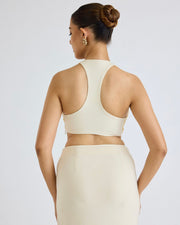 Mother of pearl legenga - Ivory