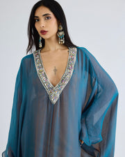 Tissue Embroidered Kaftan