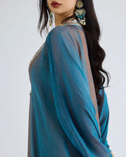 Tissue Embroidered Kaftan