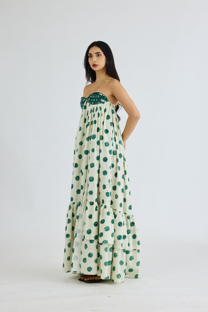 Kelly Maxi Dress - Green