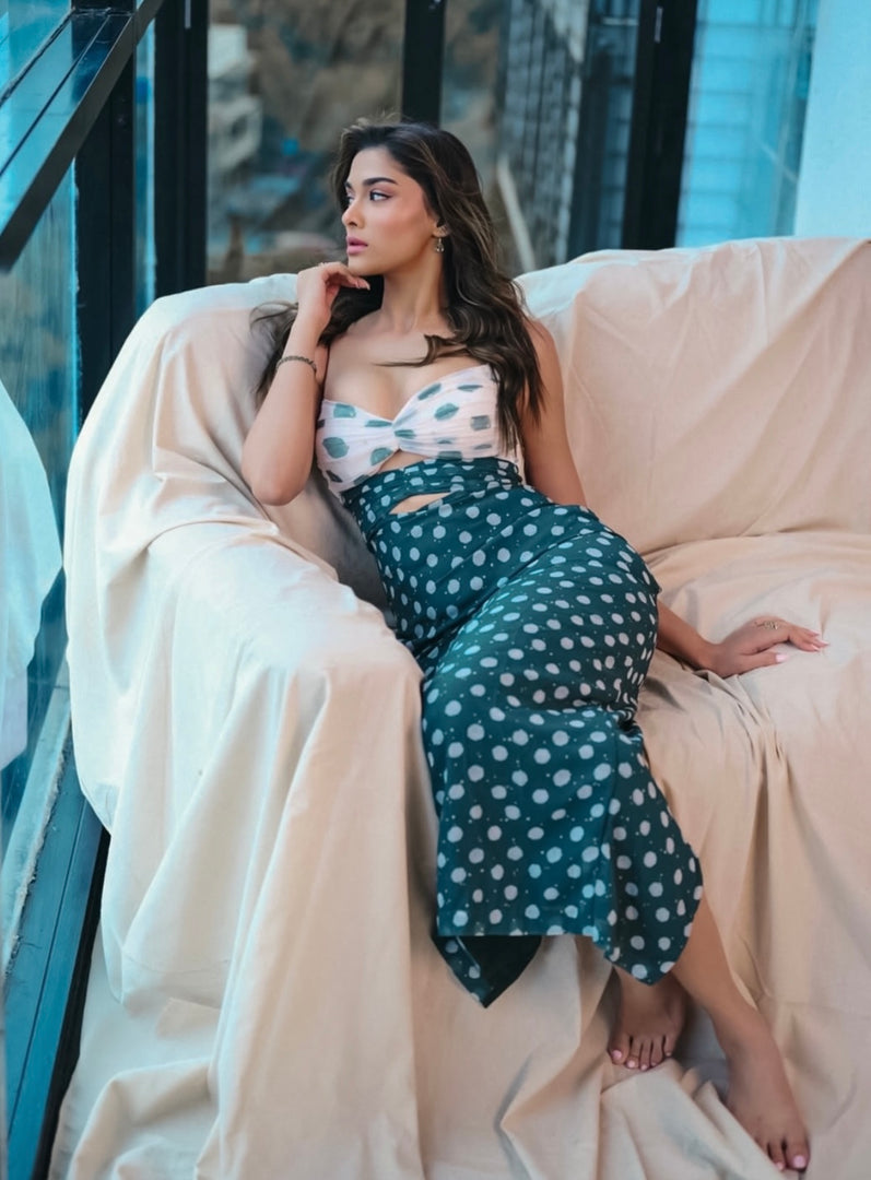 Saiee Manjrekar in Noemi Maxi Dress
