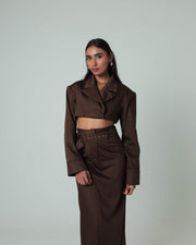 Maxi Skirt Brown