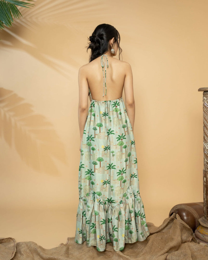 SLIP MAXI DRESS