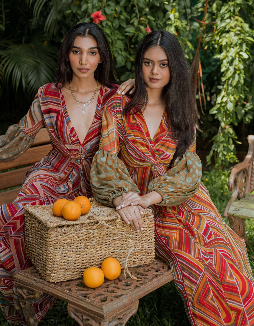 Boho-Nari Maxi - Orange