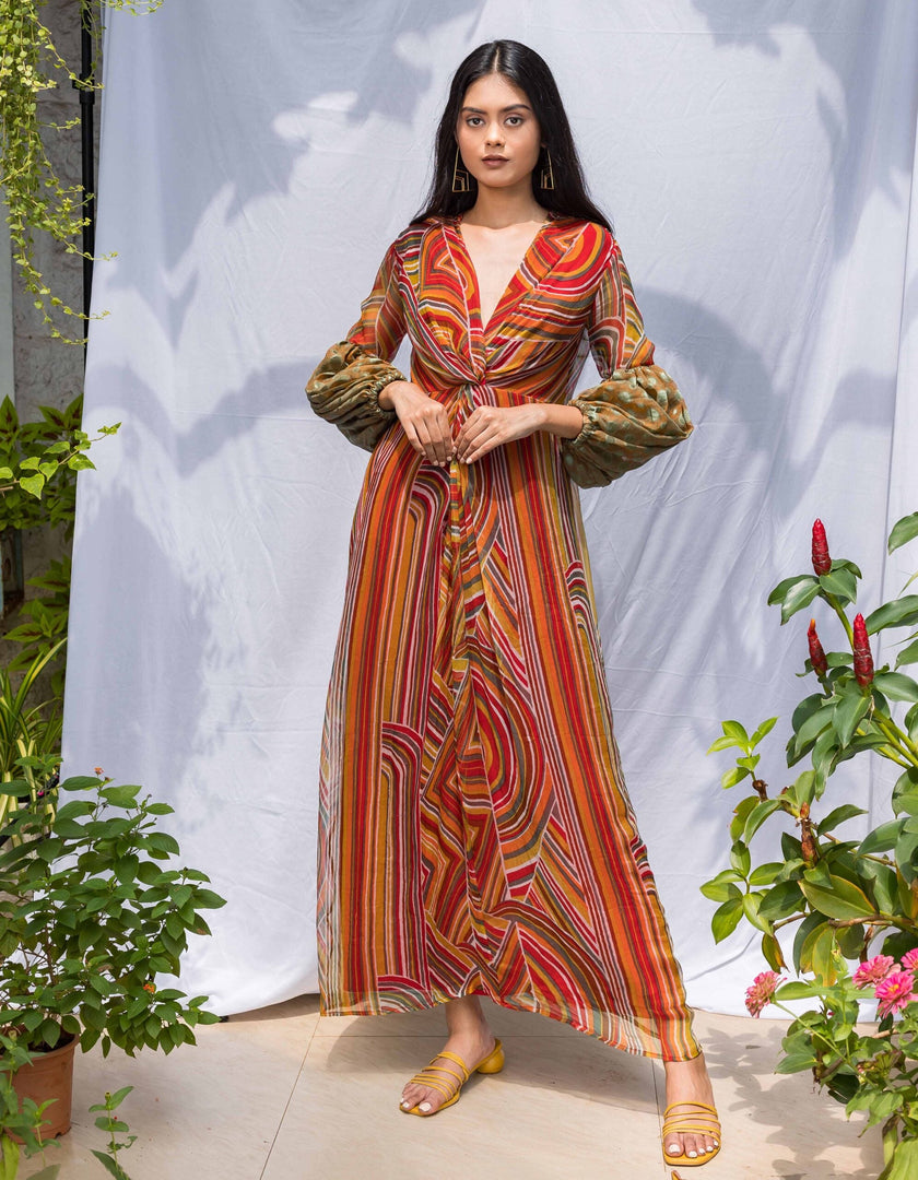 Boho-Nari Maxi - Orange