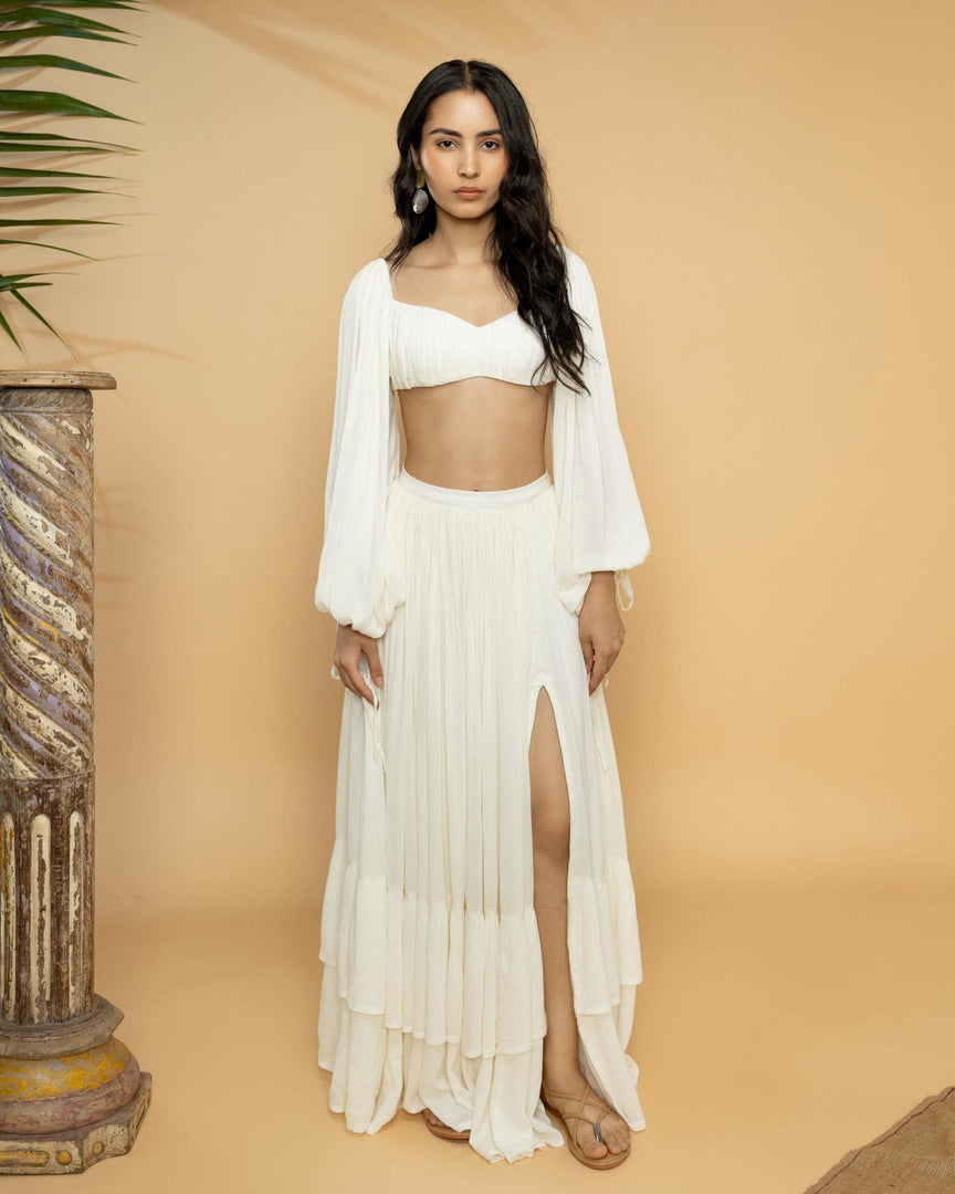 MALEEKA  MAXI SKIRT