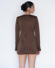 Tailored Blazer Mini Dress