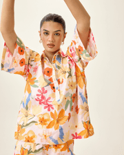 Drop Shoulder Shirt + Pants Set