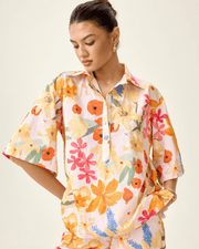 Drop Shoulder Shirt + Pants Set