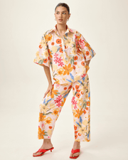 Drop Shoulder Shirt + Pants Set