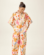 Drop Shoulder Shirt + Pants Set