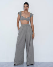 Eris Crop top - Grey